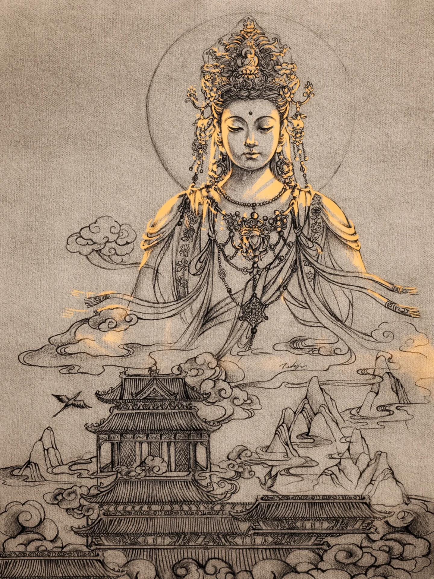 画完了 其实也放了一阵 断断续续小修小改 总觉得