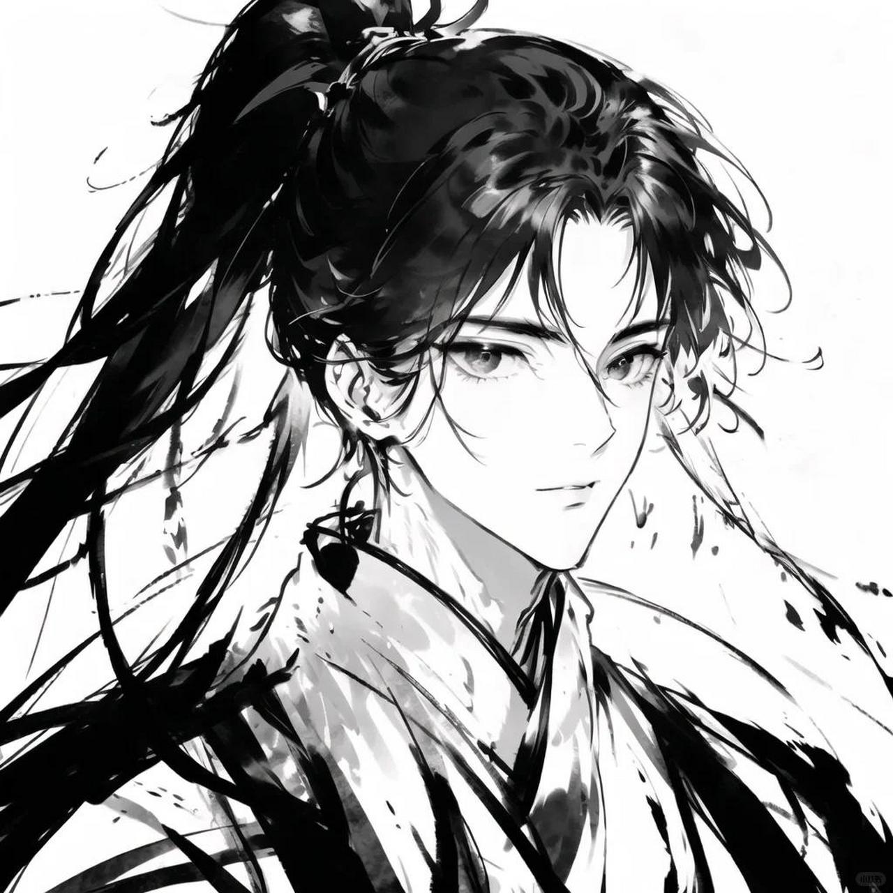 思白发,忘断崖|古风头像 投稿人: @茉浅