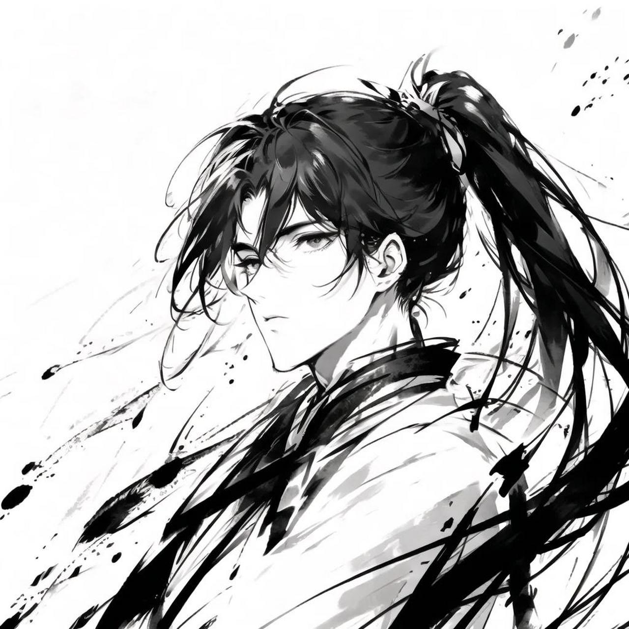 思白发,忘断崖|古风头像 投稿人: @茉浅