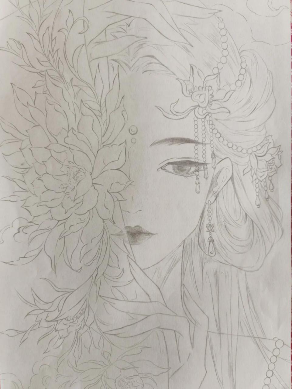 古戈力临摹