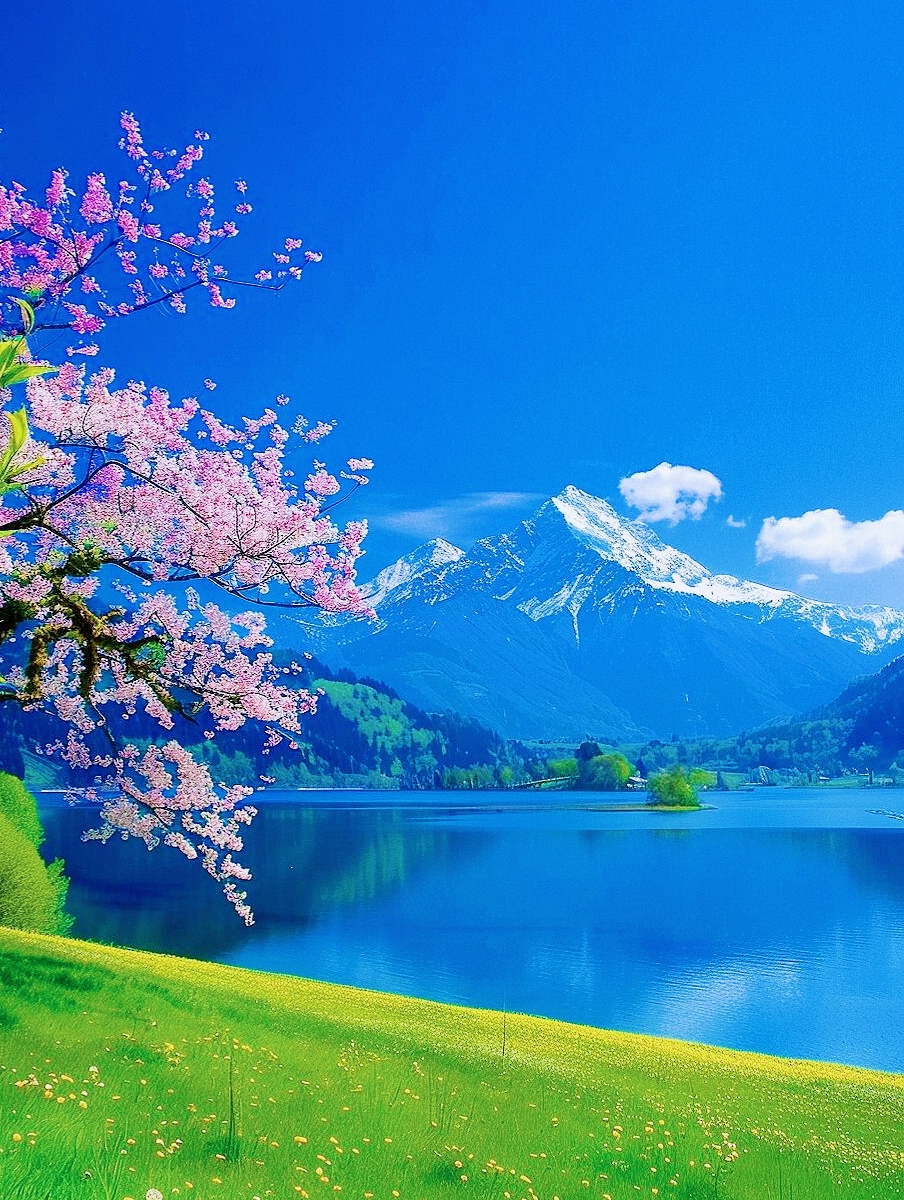 唯美花朵风景头像