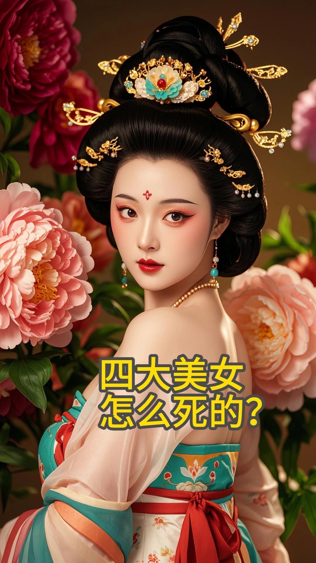 中国古代四大美女是怎么死的?