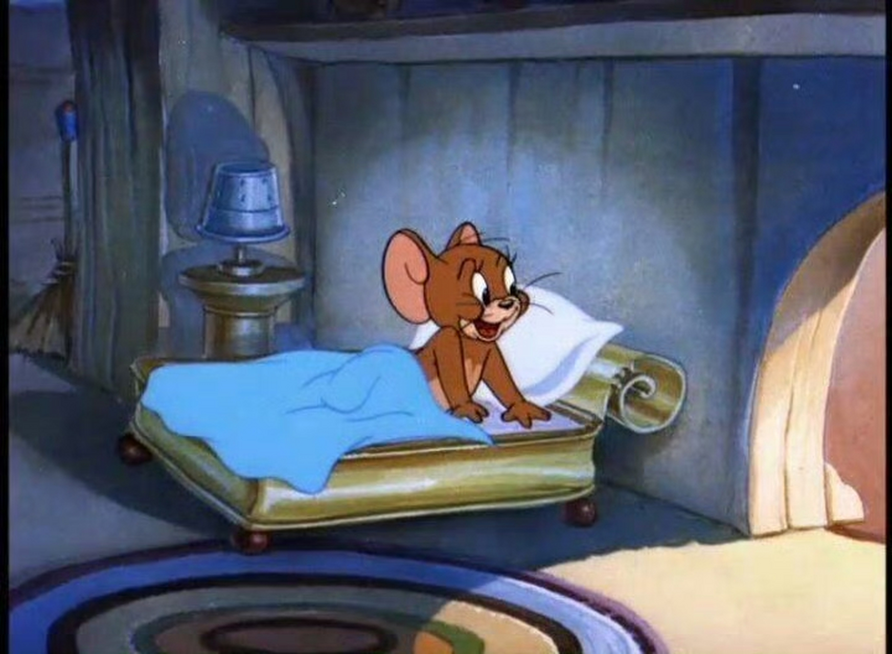 突然发现杰瑞居然有这么多套不一样的床! 哪个北漂羡慕了我不说!