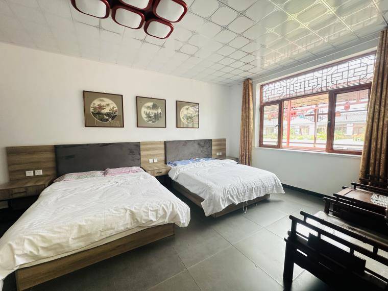 河北承德围场棋盘山钓鱼台满绣山庄农家院,住着舒适含三餐才180