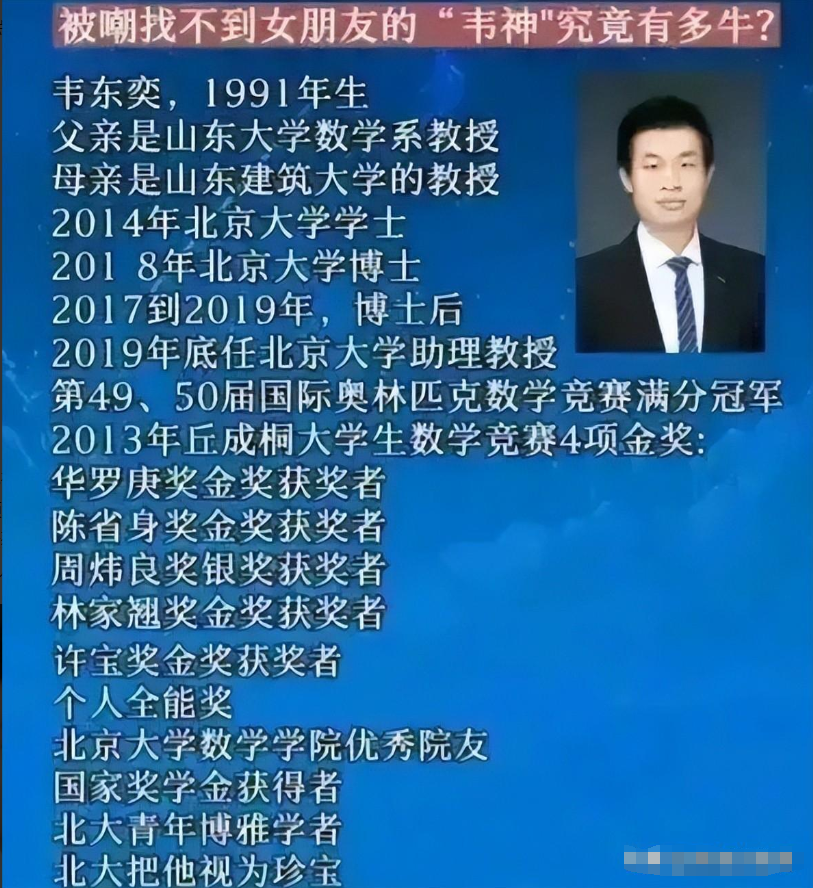 丘成桐数学家都很正常,并非像韦东奕那样