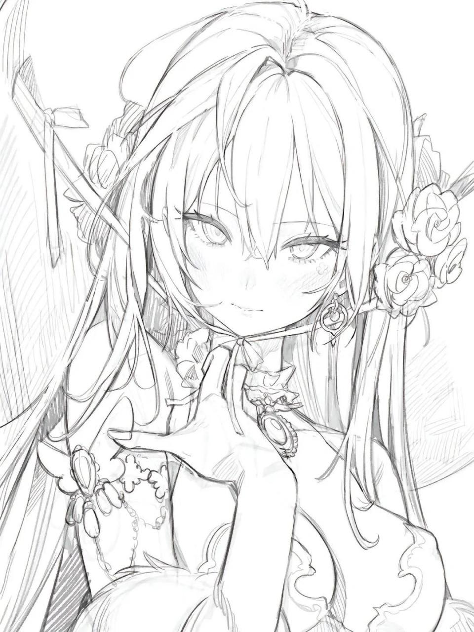 原画线稿素材分享