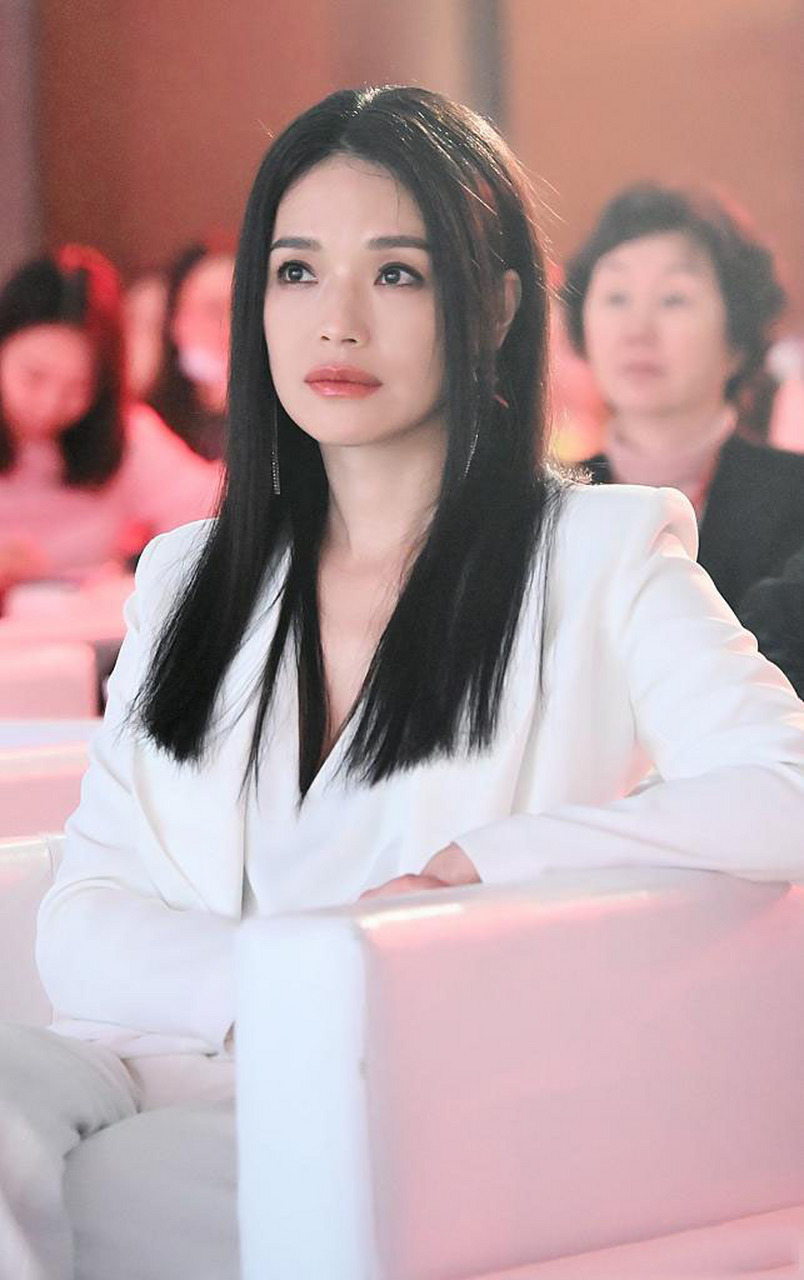 离开美颜的"舒淇"太真实了