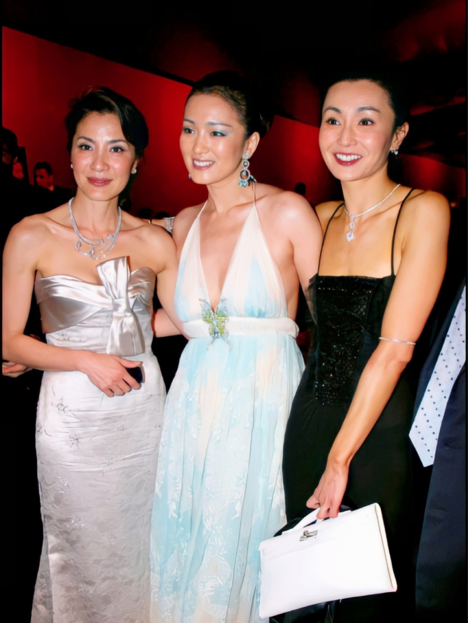 杨紫琼,巩俐和张曼玉同框合影