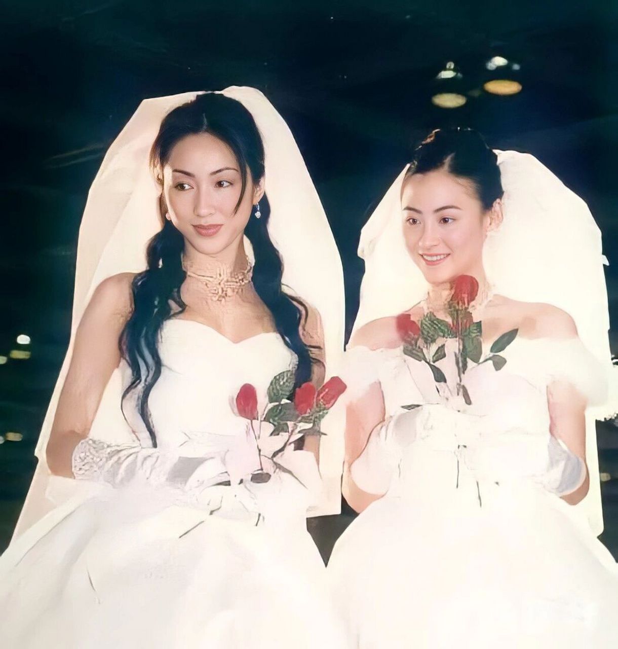 张柏芝与黎姿同框旧照