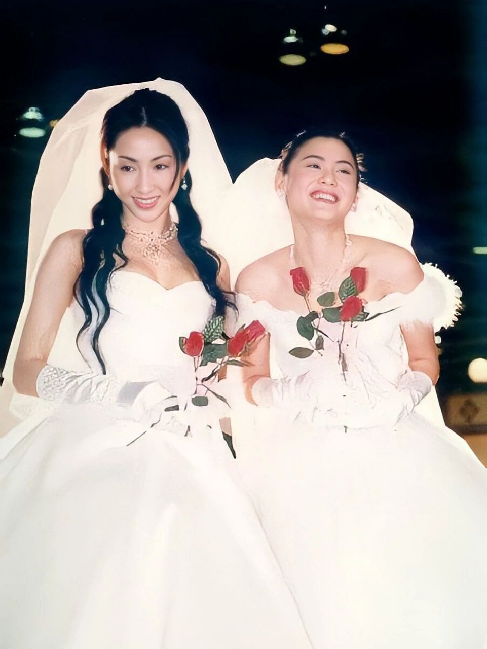 张柏芝与黎姿同框旧照