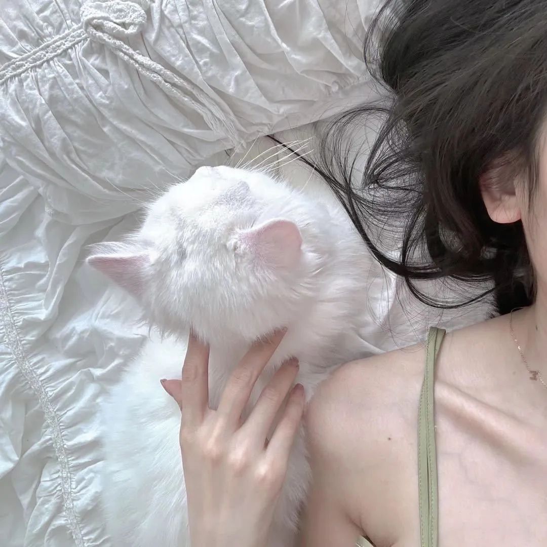 头像/带宠物的小姐姐头像