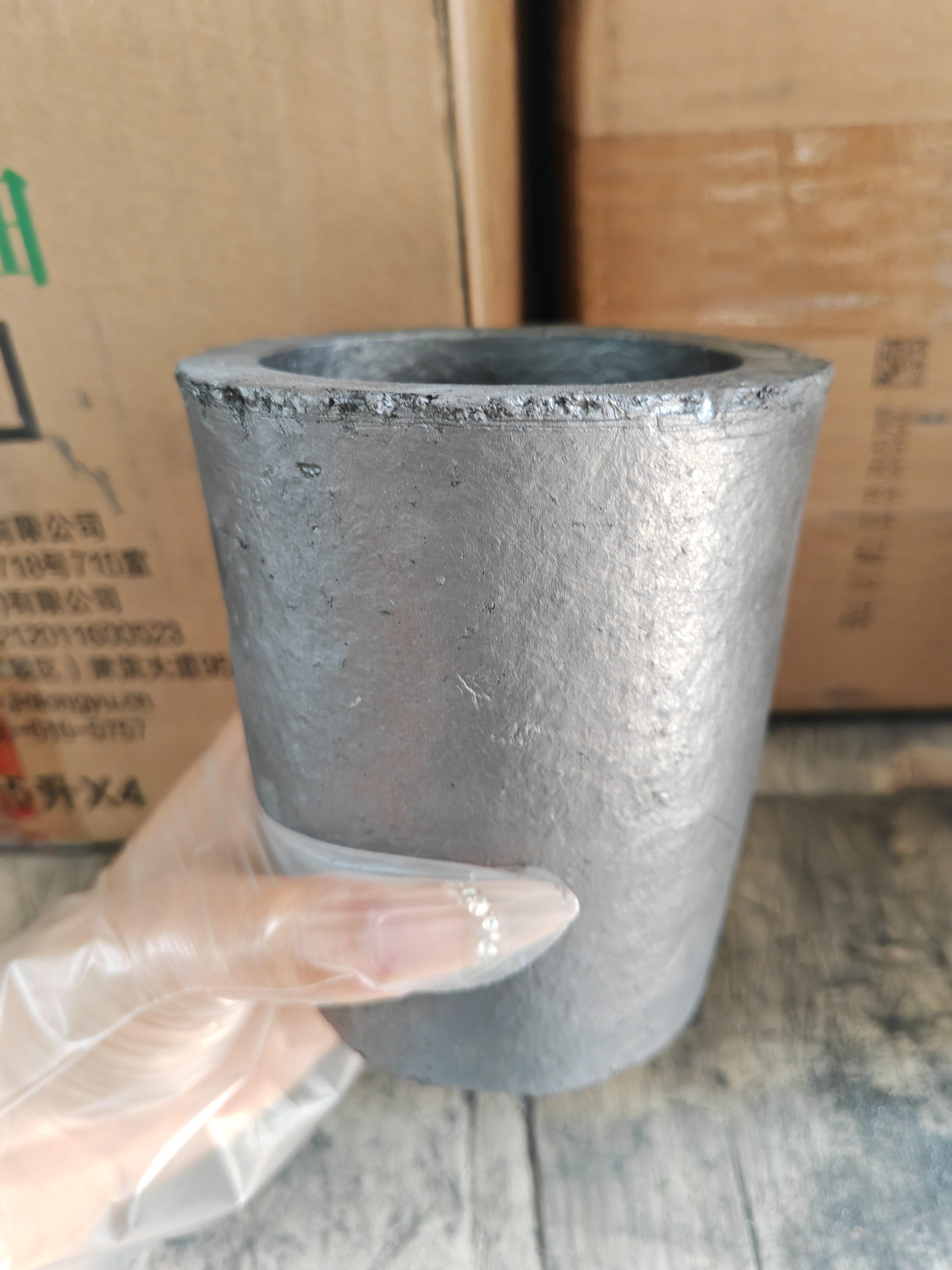 熔炼使用 黏土石墨坩埚