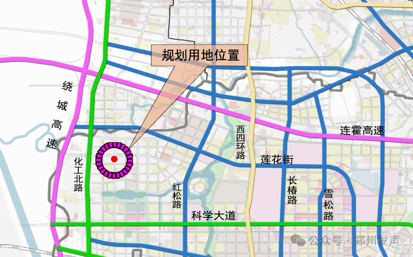 郑州高新区这个街坊控制性详细规划公示,位于市域快线k3南侧!