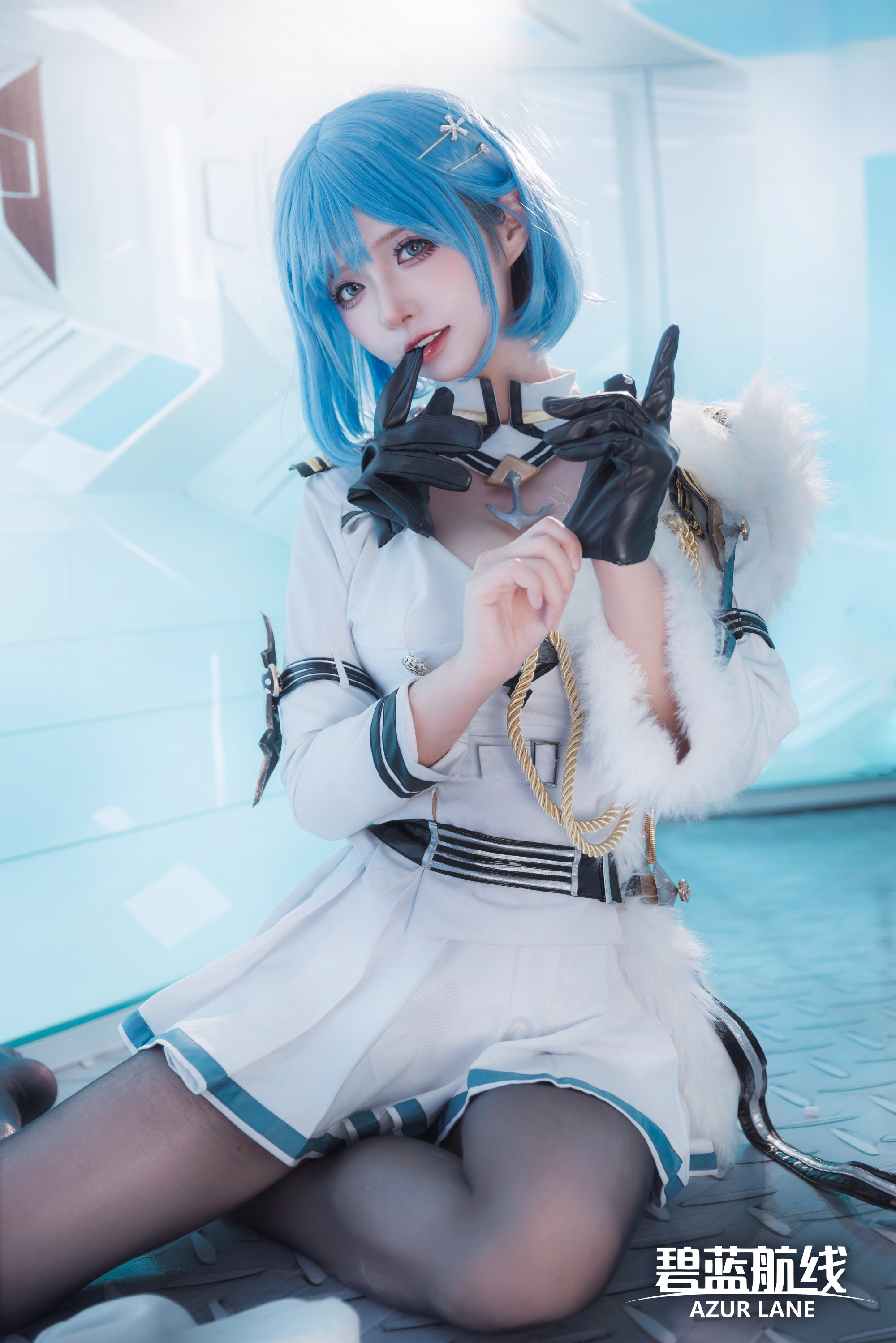 碧蓝航线cosplay短裙图片