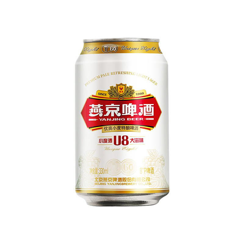 燕京u8啤酒多少度?咋这么好喝呢!