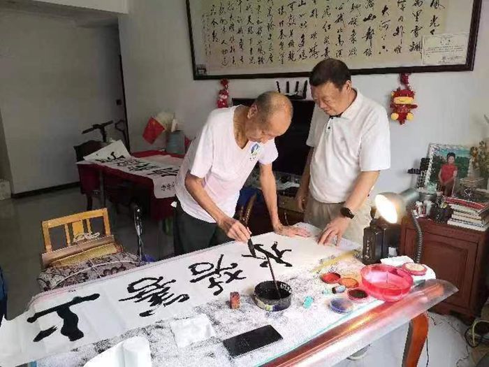 墨韵飘香 行云流水 遒美俊秀02 任伟全书法雅集引聚文人雅士