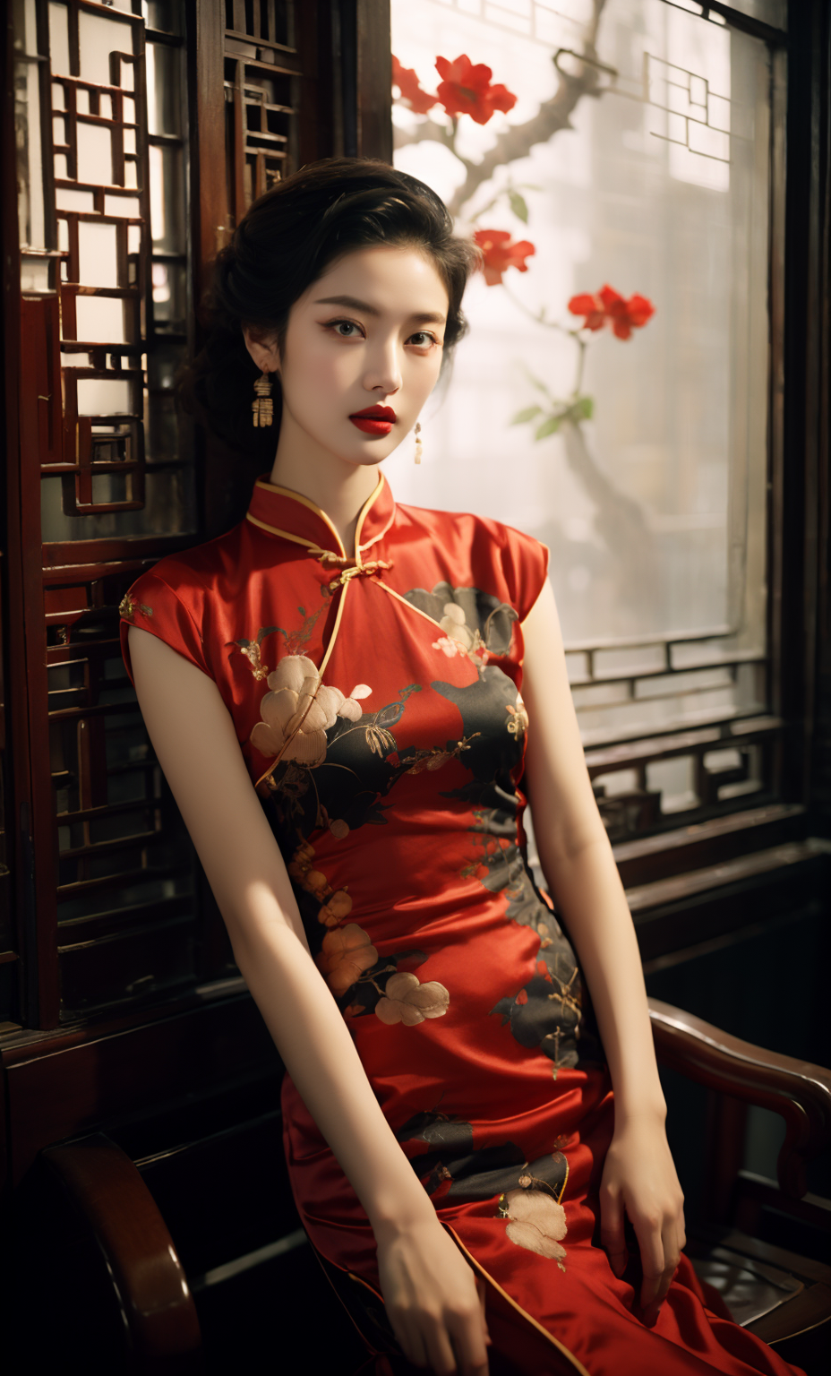 旗袍雅韵:东方佳人的古典风情