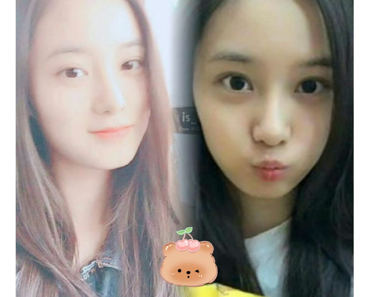 徐艺洋在sm时旧照被扒,长发素颜撞脸郑秀晶,网友夸黄子韬有眼光