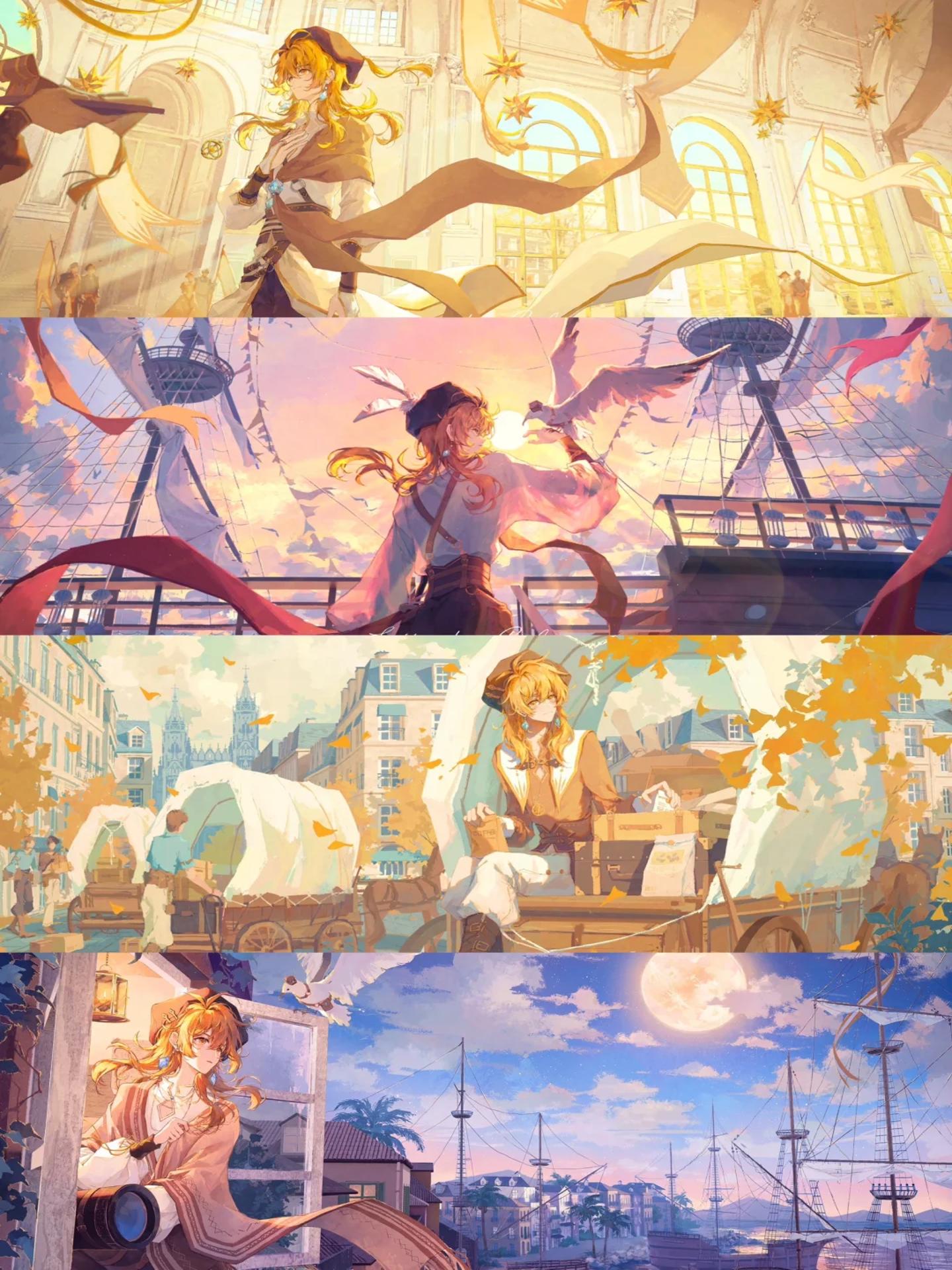 给oc一个完整的世界 说起来只是"给插图也画一下场景设计图",但需要