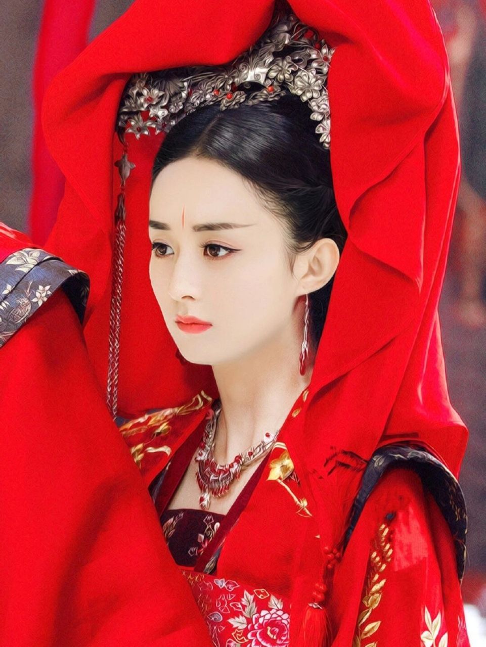 赵丽颖的古装剧照