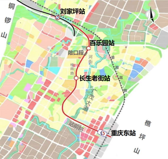 重庆6号线线路图站图片