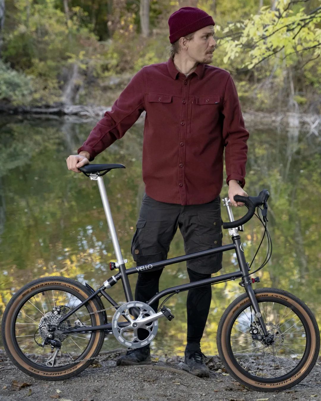 vello gravel全地形自行车,兼具美感及功能的舒适体验