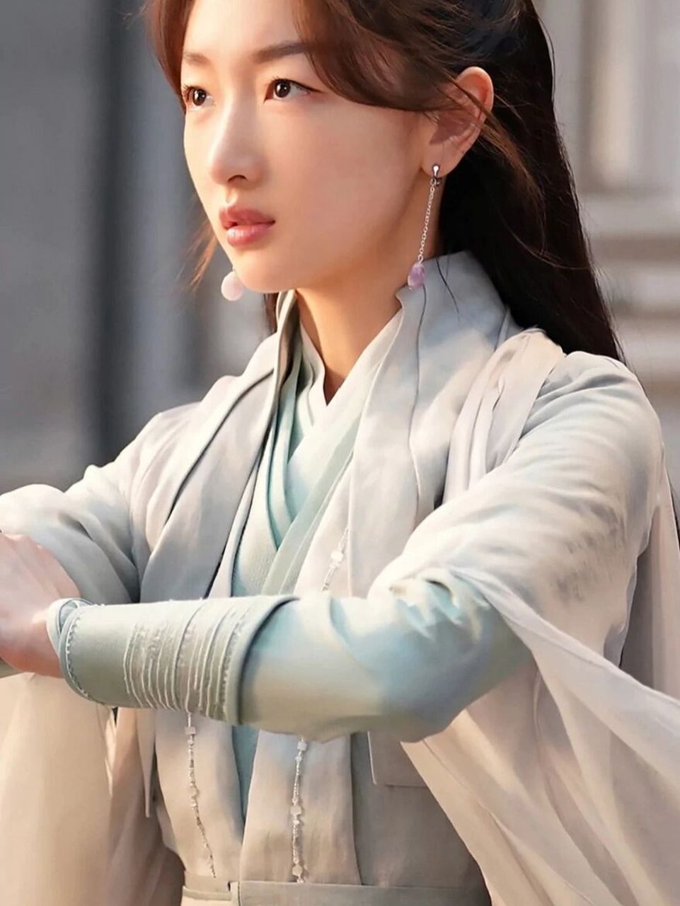 分享周冬雨的古装造型