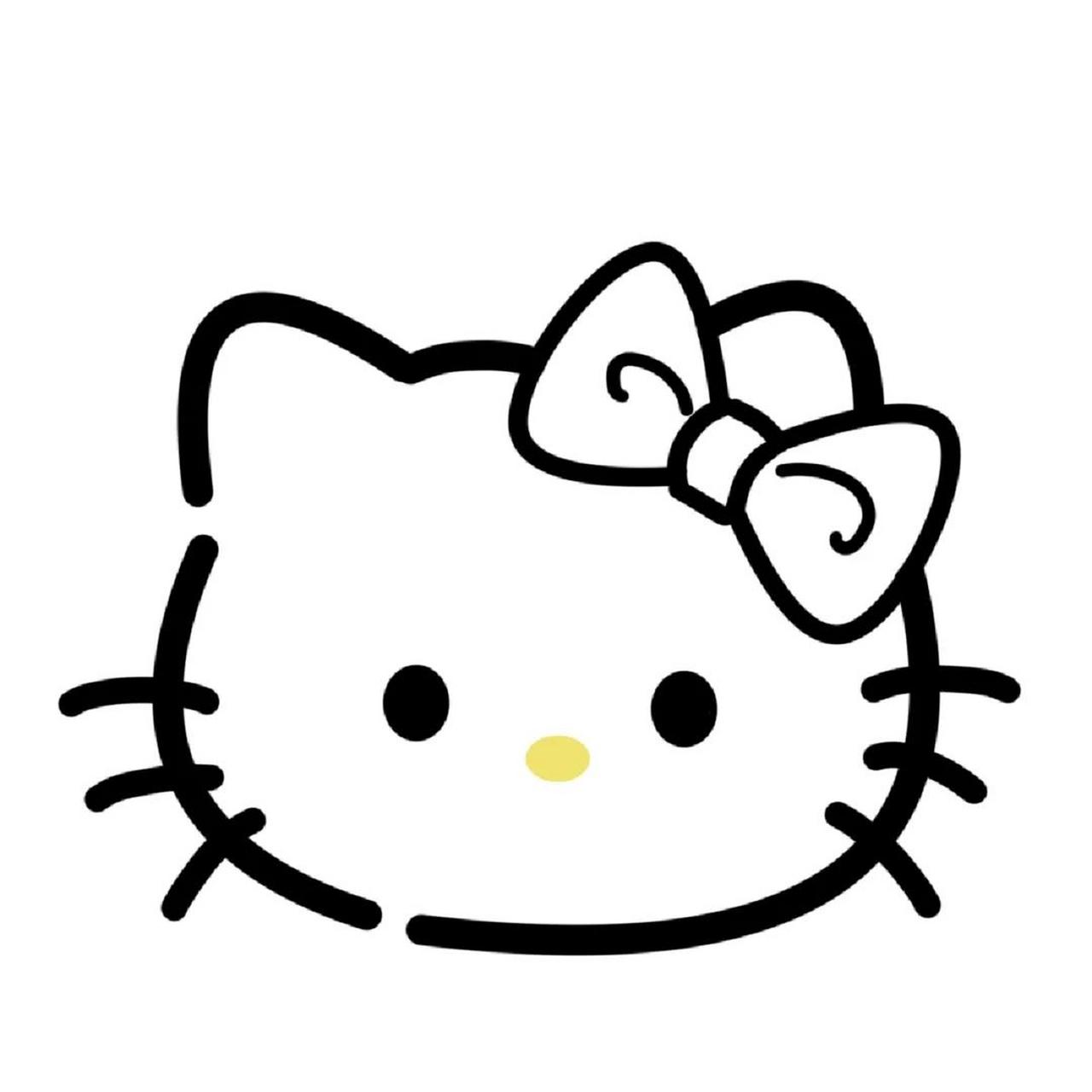 简笔画| 可爱的halle kitty93～附教程 今天画个halle kitty[赞r]