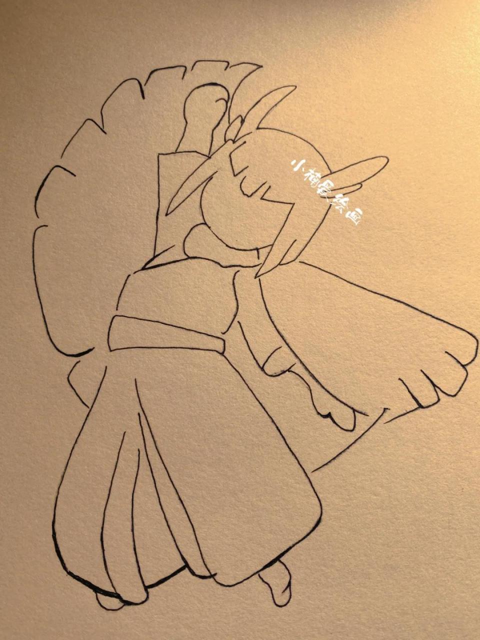 站住!一分钟教会你画光遇超级可爱的白鸟!