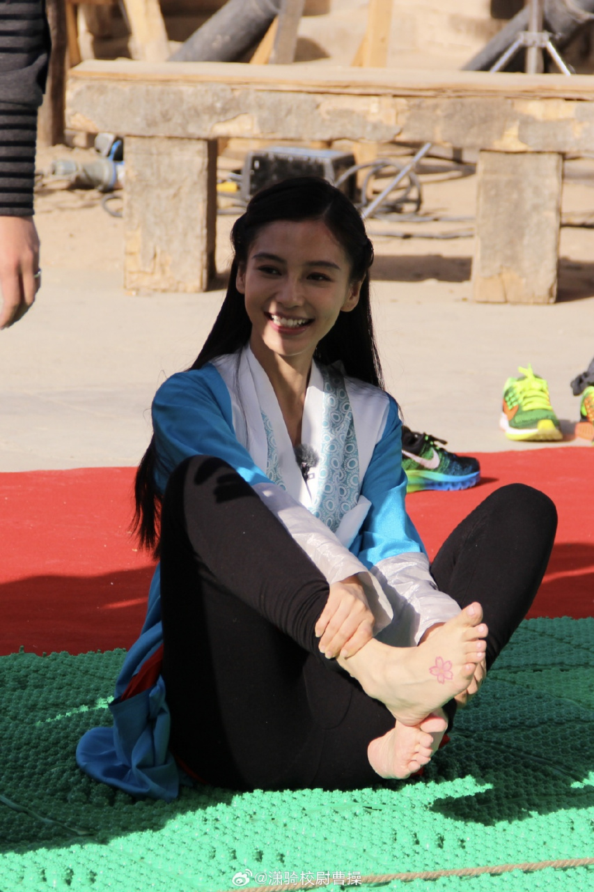 angelababy杨颖2020年跑男花絮照