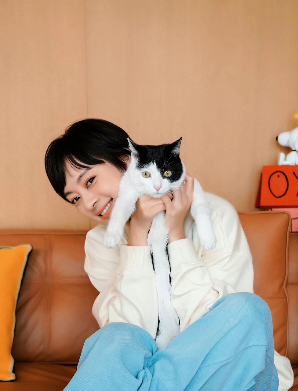 孙俪的穿搭清新也日常.