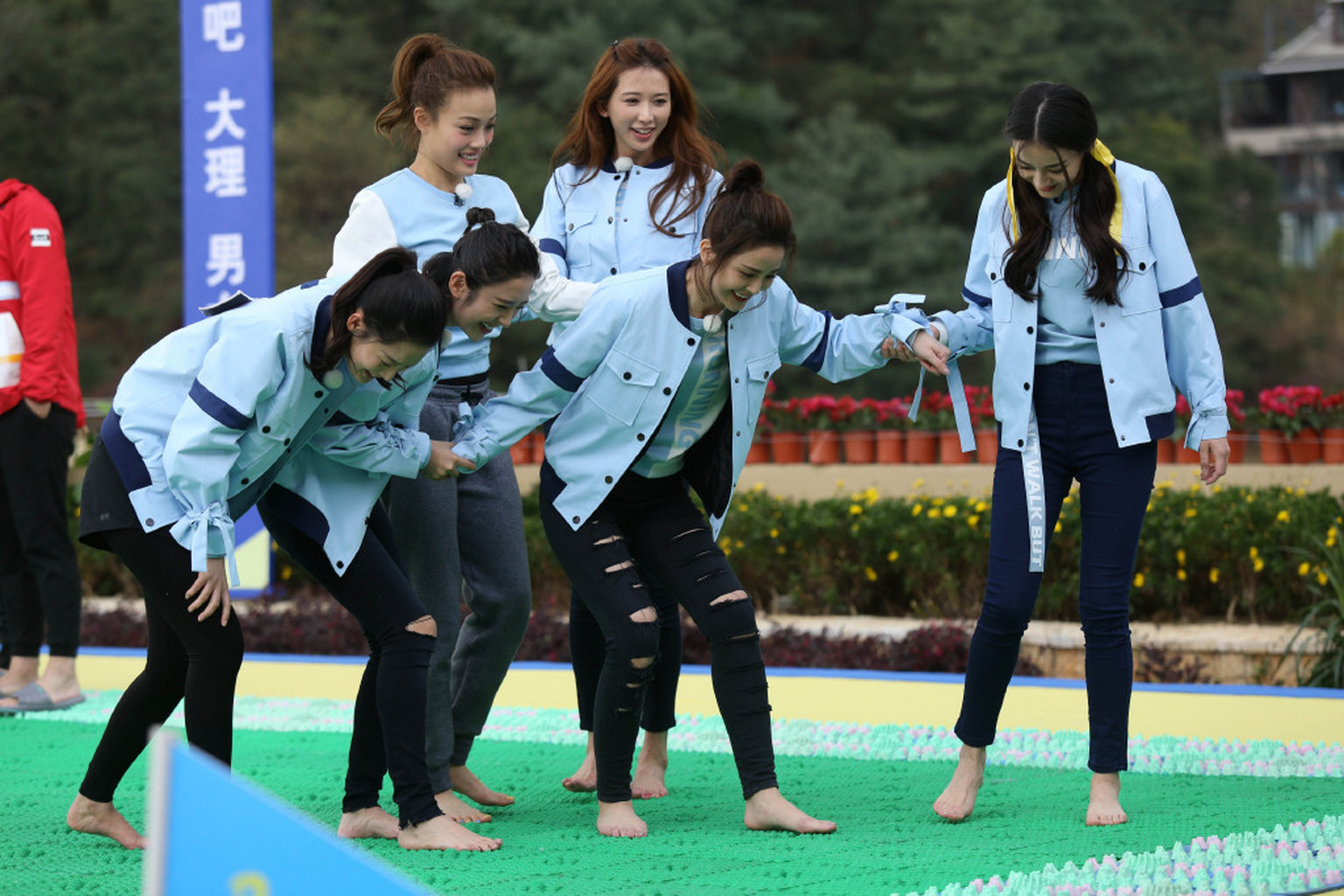 迪丽热巴,李沁,唐艺昕,林志玲,容祖儿,蔡卓妍(阿sa)《跑男第五季》第