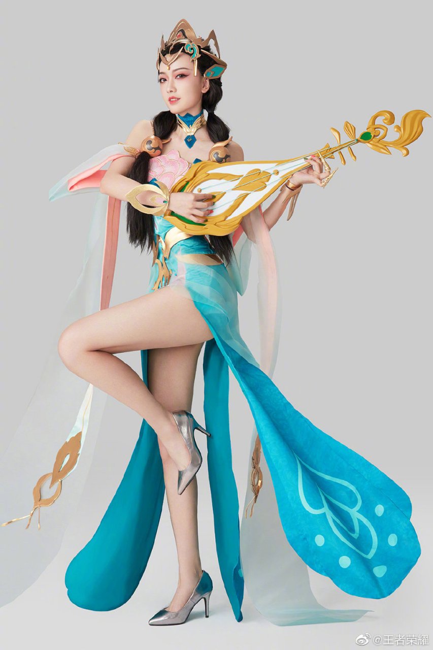 王者荣耀kpl解说天云,琪琪,gini,灵儿造型[浪]刚认识几个