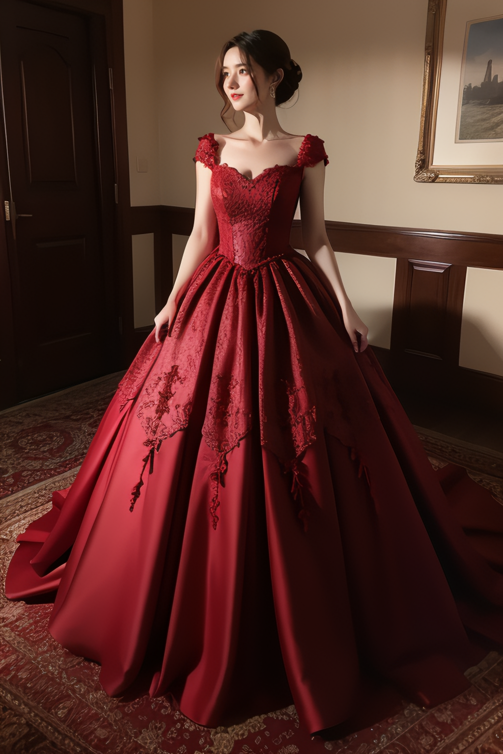 视觉盛宴49:红色系婚纱