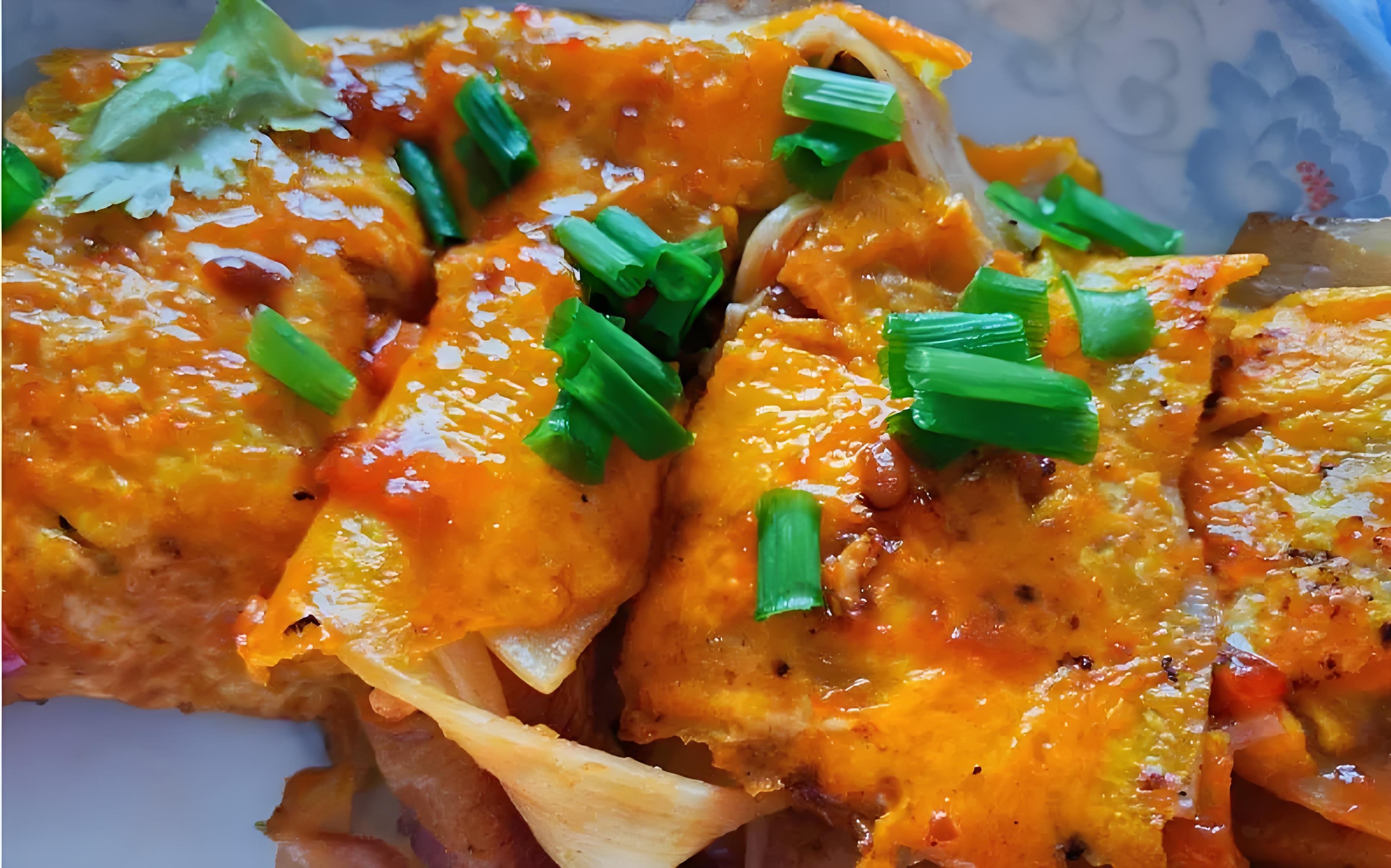 家庭厨房也能复刻的夜市美食,东北烤冷面