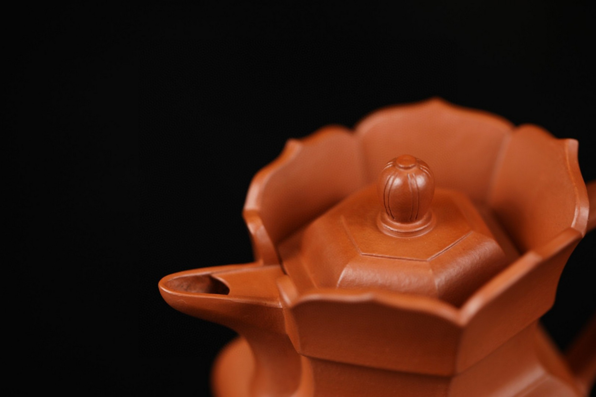 小僧帽|优质朱泥|100cc|全手  僧帽源自藏传佛教"五佛冠",是象征五智