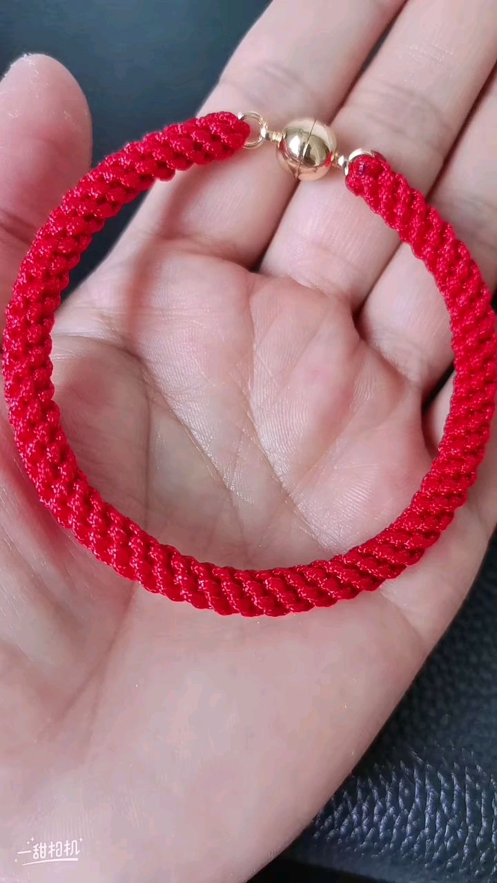 双层玉米结红手绳