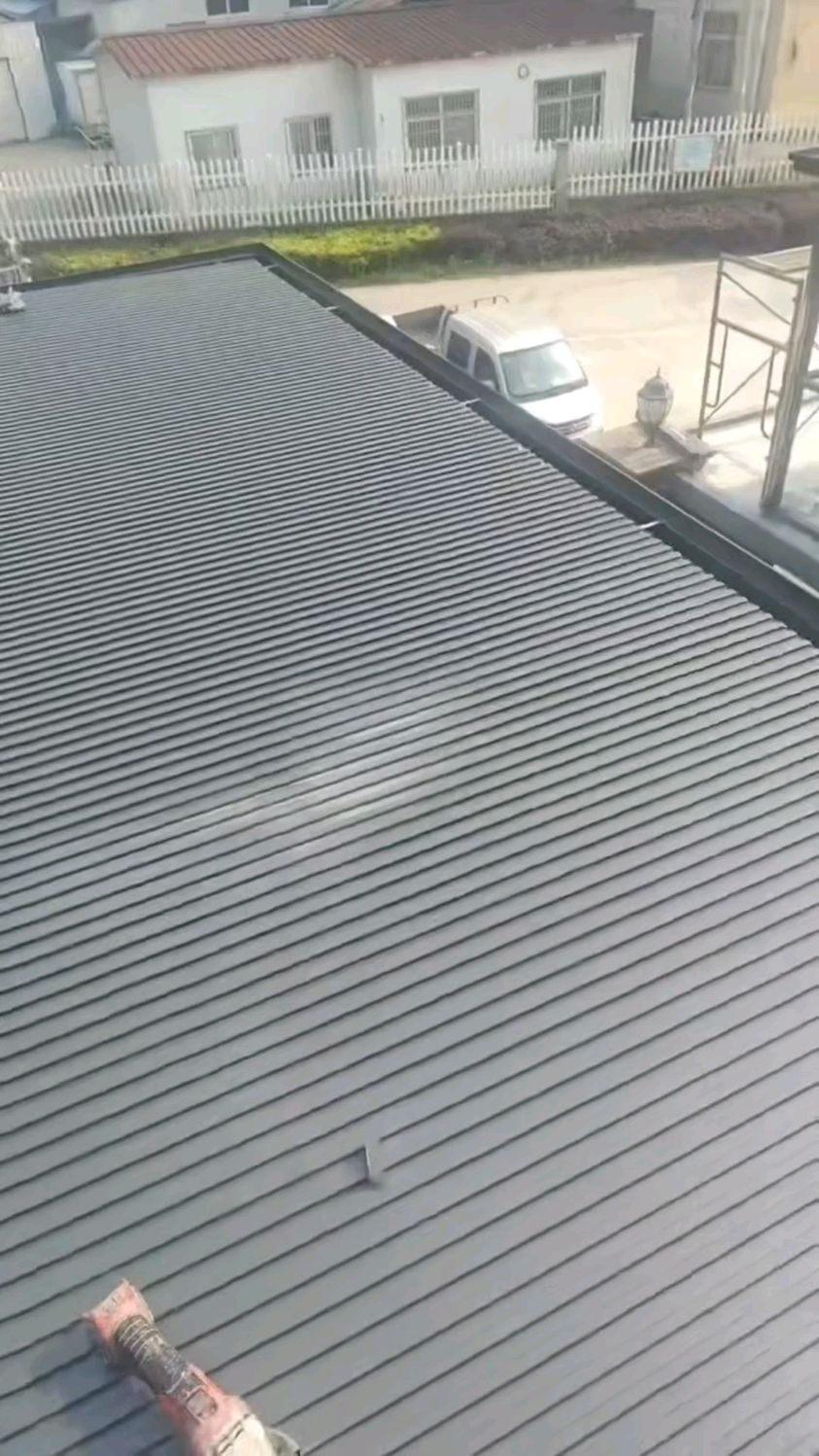 双层保温隔热铝瓦,适用广泛楼顶阳光房顶围墙都可以使用