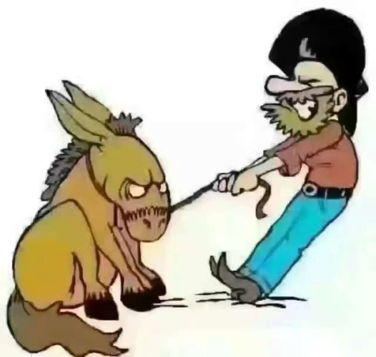 非常有道理的一段话: "人犟损财,马犟损力,如果一个人拼死都不听劝,那