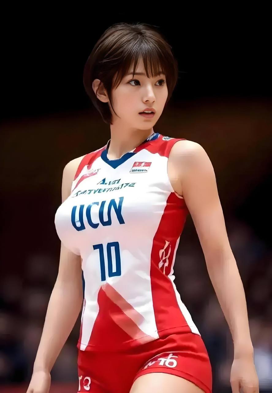 木村纱织,这位排球界的佳人,每一次跳跃都展现出她紧致而富有弹性的