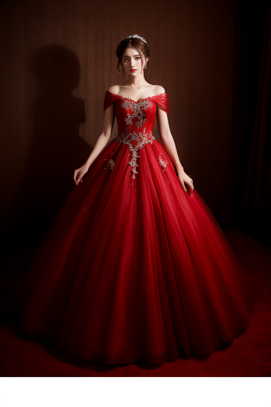 视觉盛宴49:红色系婚纱