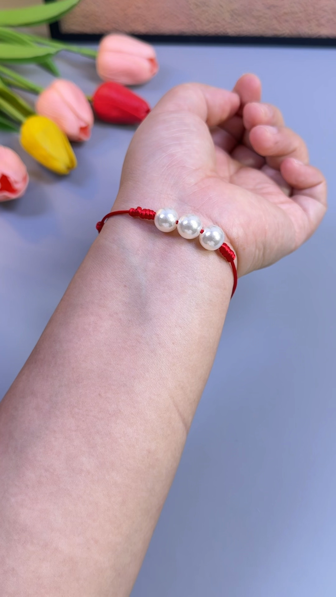 用牙签编一条漂亮的手链,超级简单一看就会