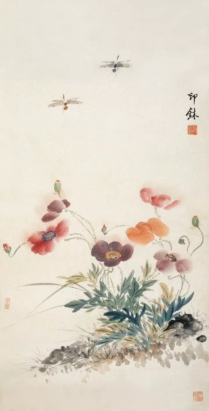 小写意大境界︱肖朗老先生的花鸟画作品