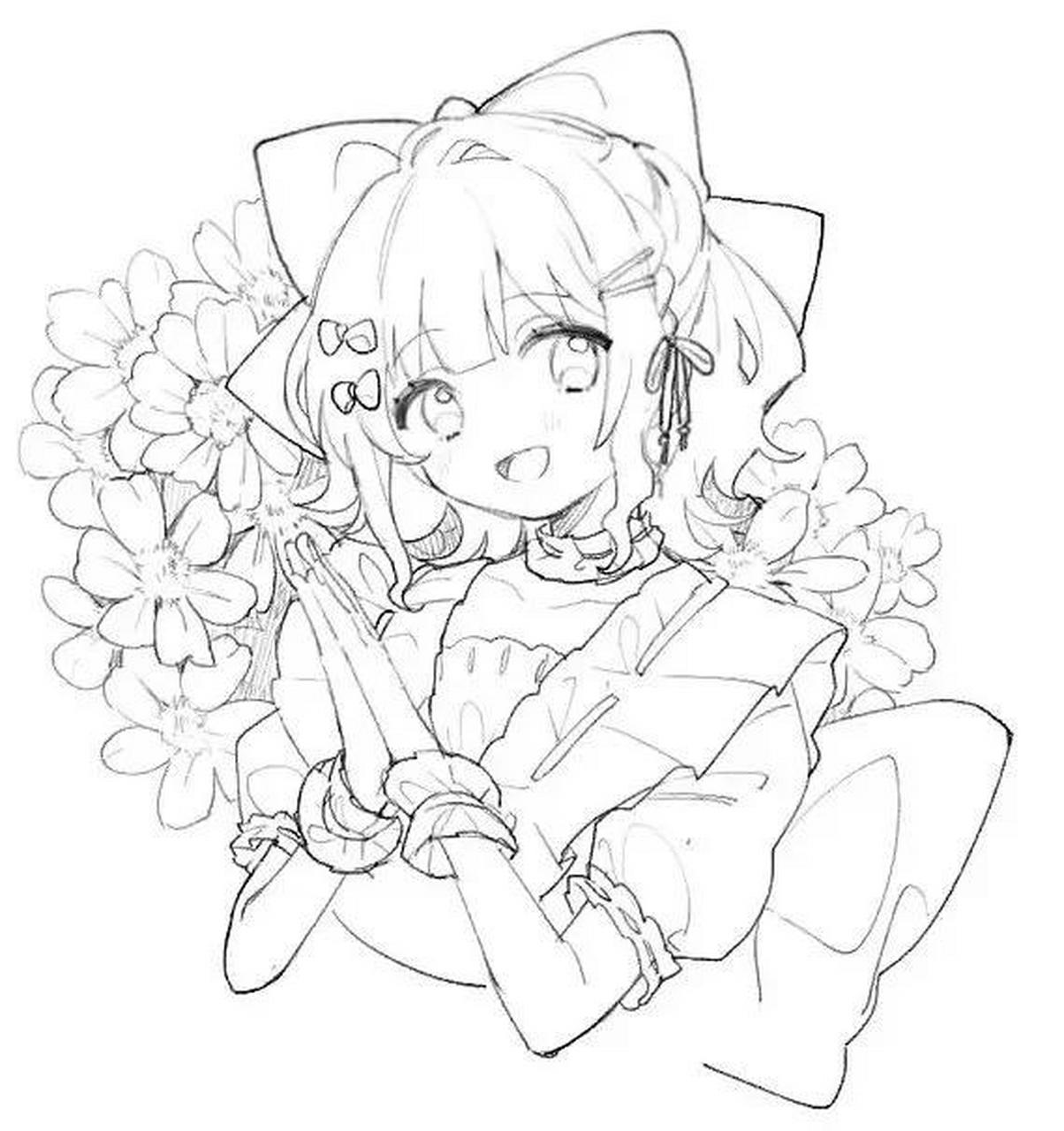 91众所周知,每一个刚学画画的宝子都需要经过临摹线稿的环节 95