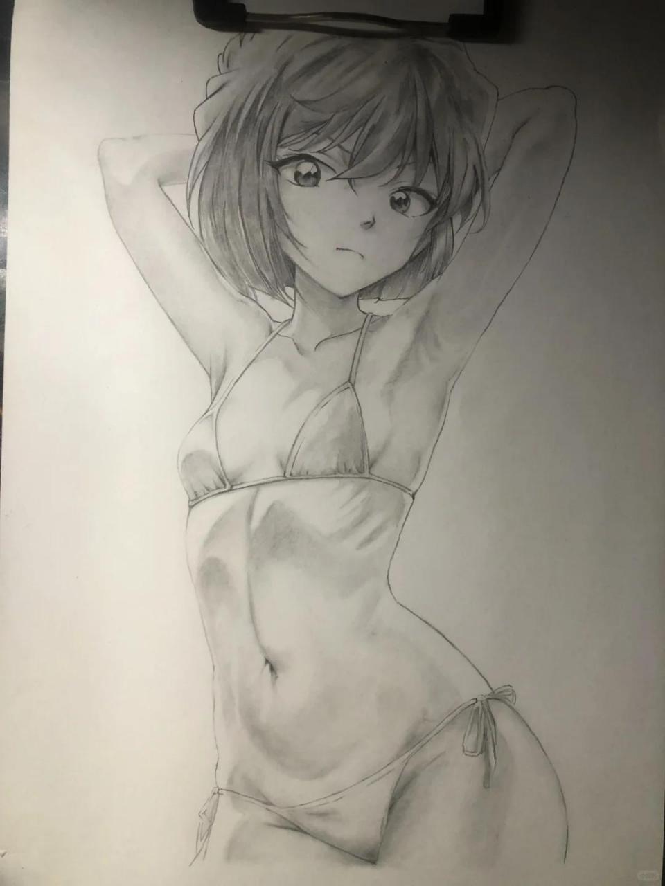 画了个灰原哀