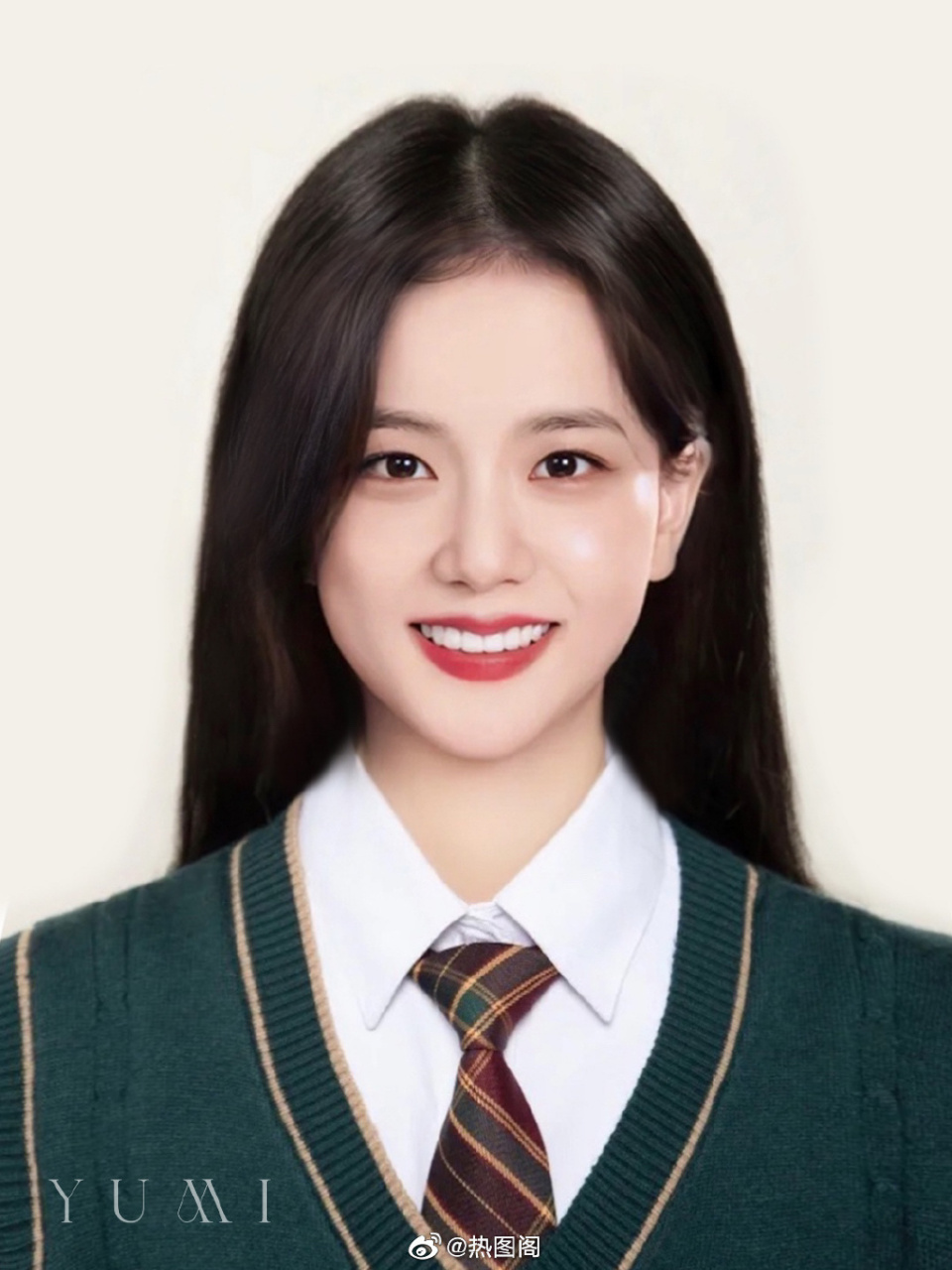 blackpink饭修证件照