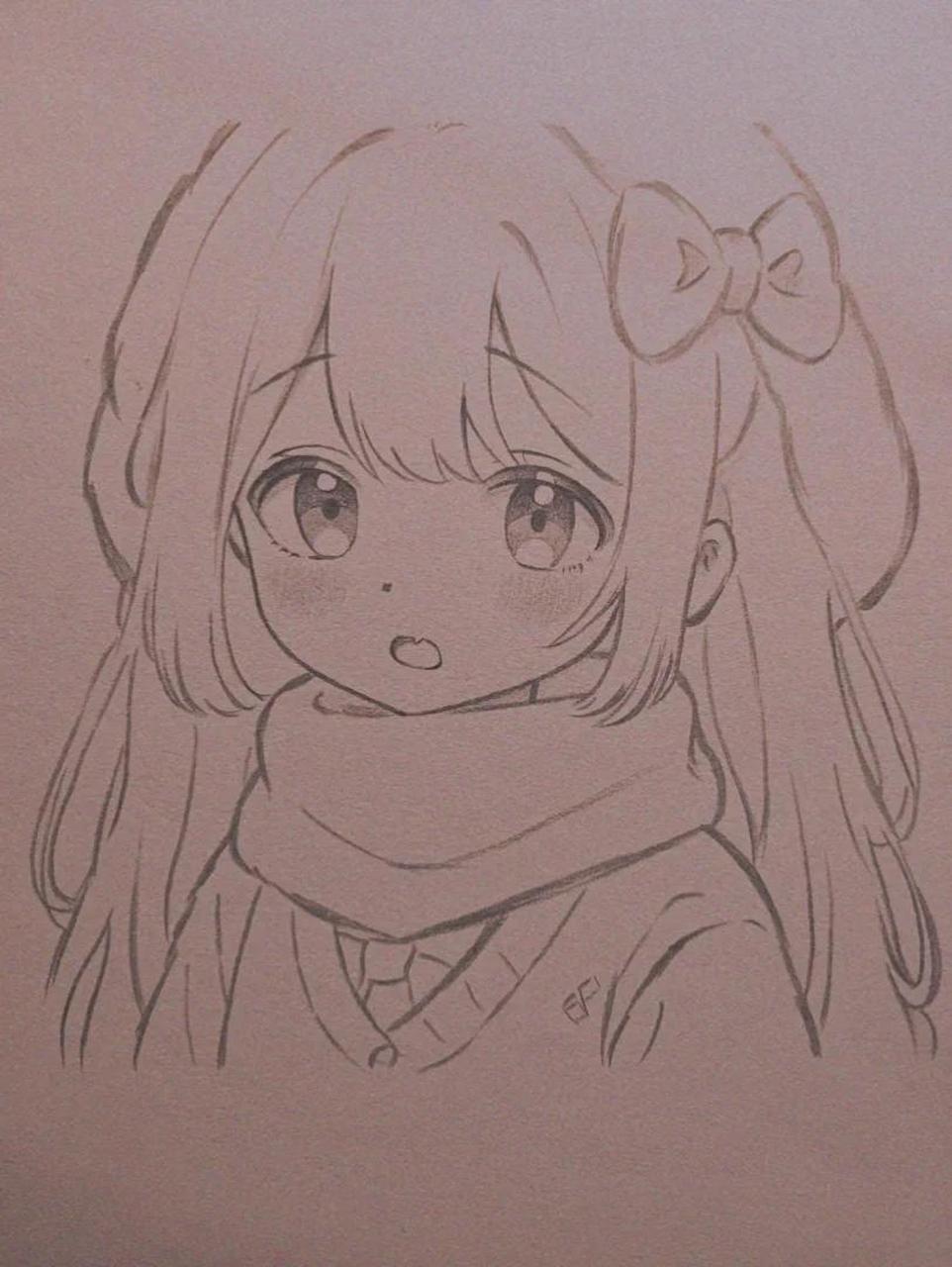 手绘女孩 我的画都是带过程的哦[飞吻r][飞吻r][飞吻r]