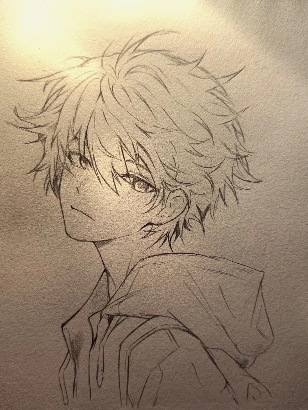 超好看的画画很漂亮10一15岁画画素描适合画的人物自学画画画画训练图