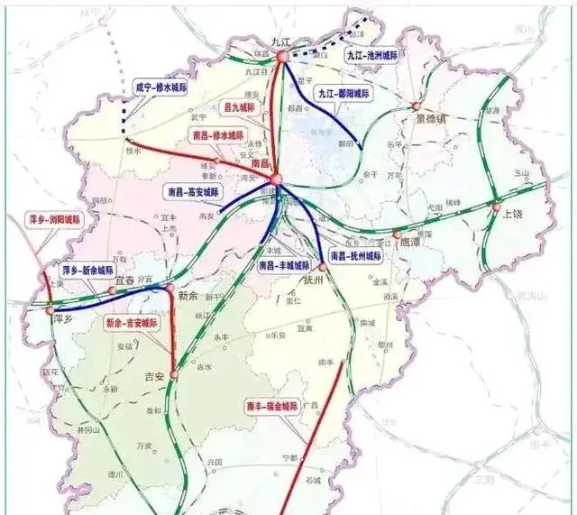 武汉城际铁路规划图片