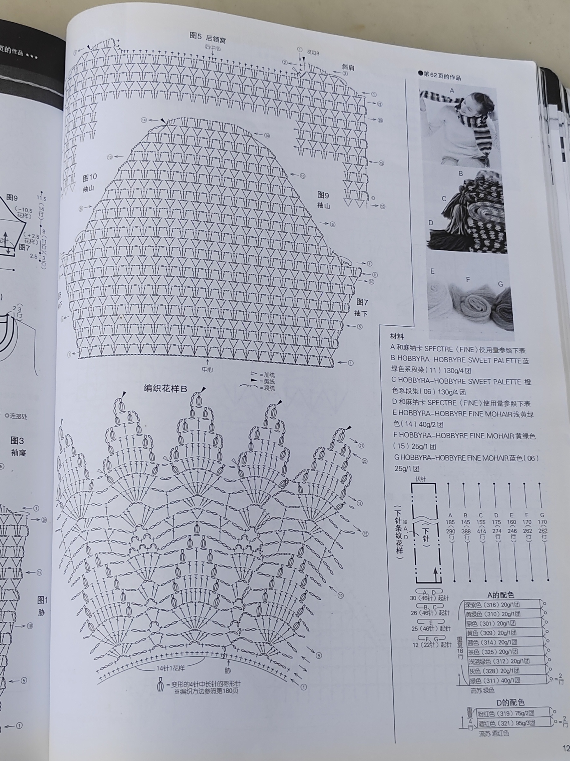 夏天几款好看菠萝花钩针衣服